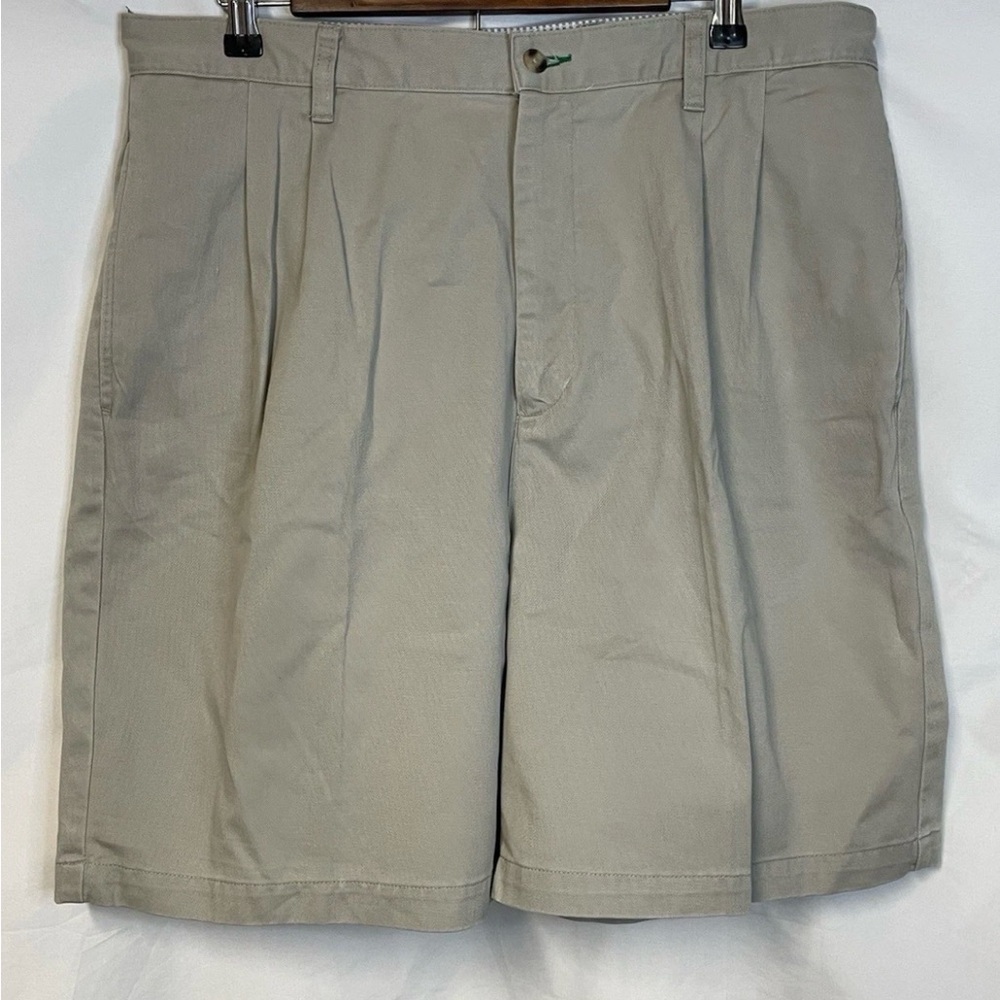 Men’s Vintage 90s Y2K Tommy Hilfiger Khaki Chino Shorts Size 36x8